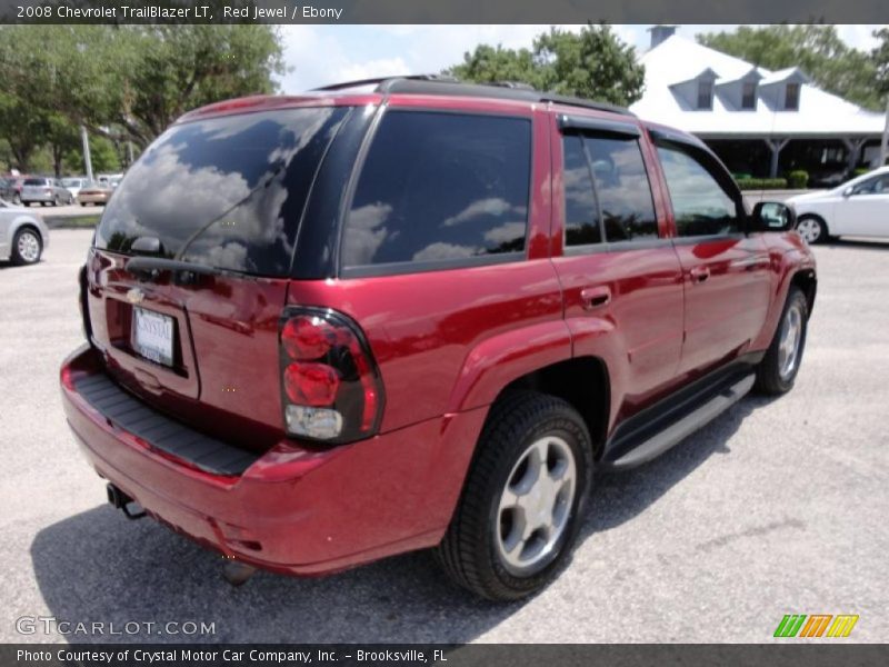 Red Jewel / Ebony 2008 Chevrolet TrailBlazer LT