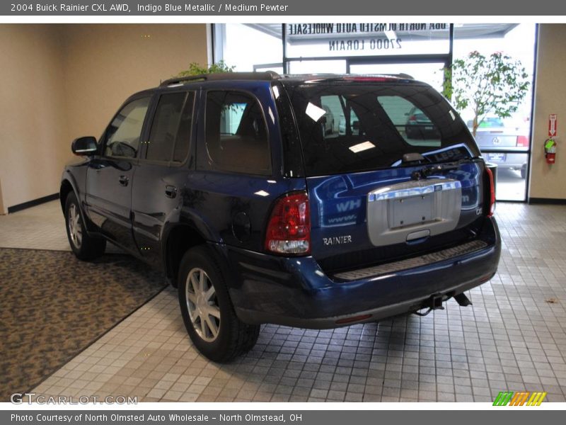 Indigo Blue Metallic / Medium Pewter 2004 Buick Rainier CXL AWD