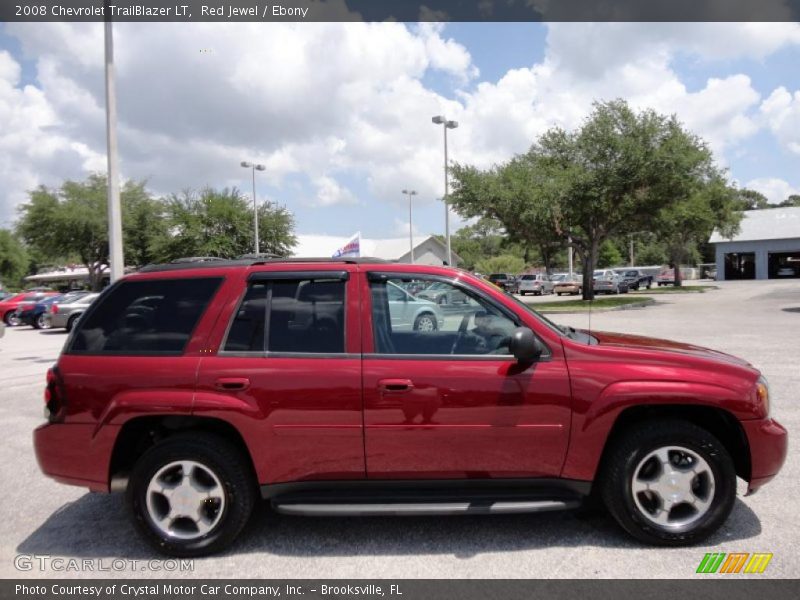 Red Jewel / Ebony 2008 Chevrolet TrailBlazer LT