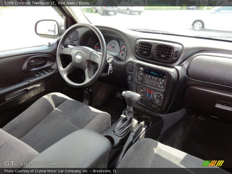 Red Jewel / Ebony 2008 Chevrolet TrailBlazer LT