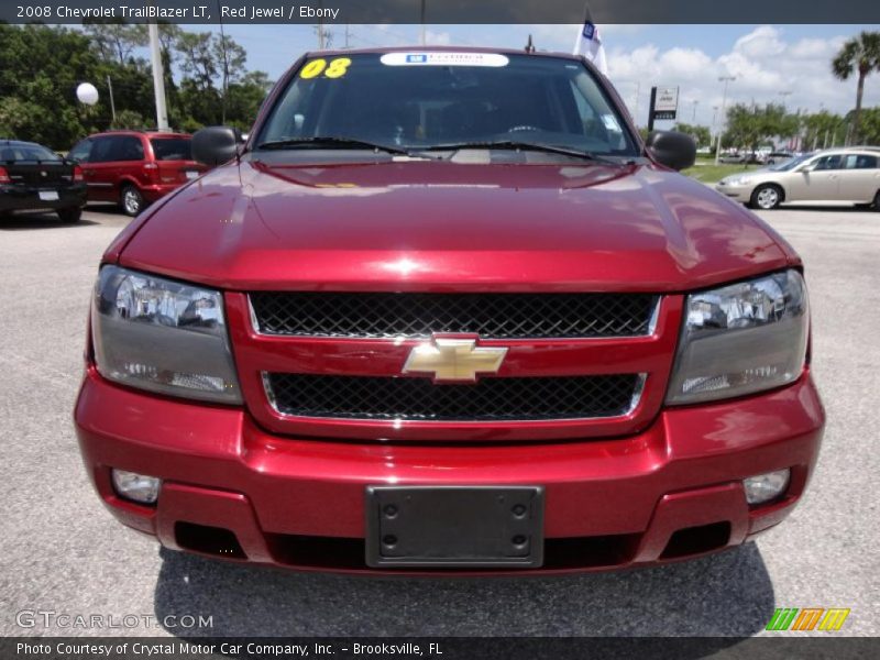 Red Jewel / Ebony 2008 Chevrolet TrailBlazer LT