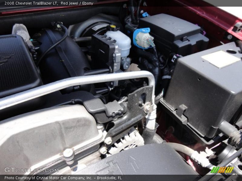 Red Jewel / Ebony 2008 Chevrolet TrailBlazer LT