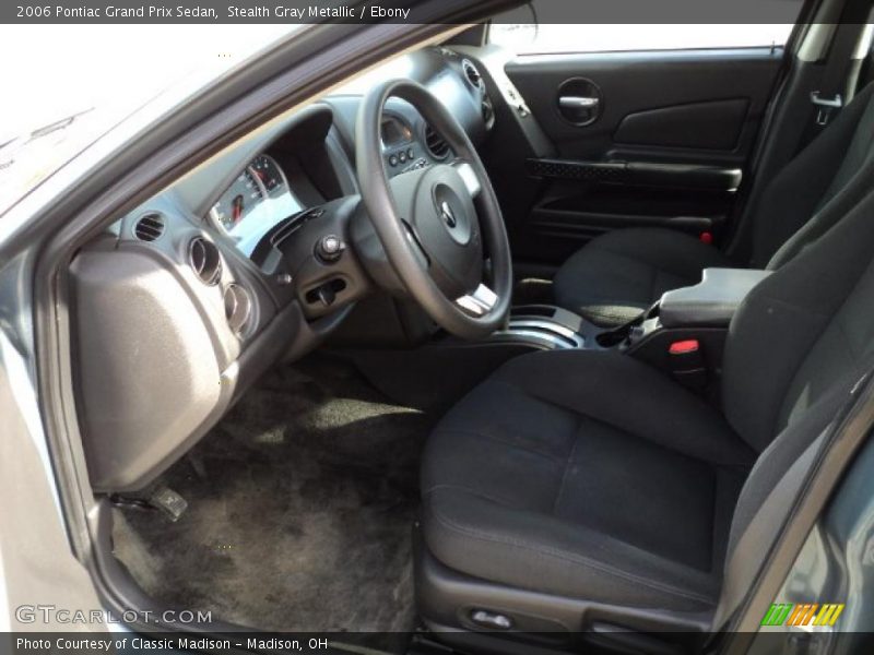 Stealth Gray Metallic / Ebony 2006 Pontiac Grand Prix Sedan