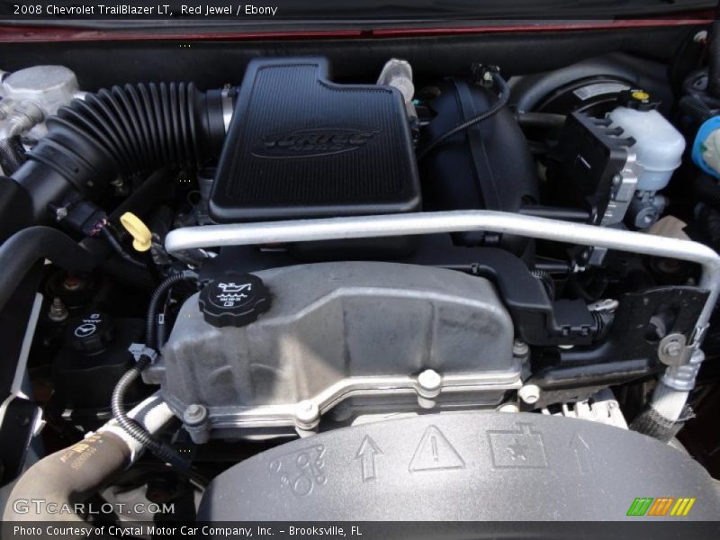 Red Jewel / Ebony 2008 Chevrolet TrailBlazer LT