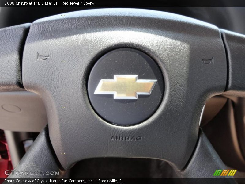 Red Jewel / Ebony 2008 Chevrolet TrailBlazer LT
