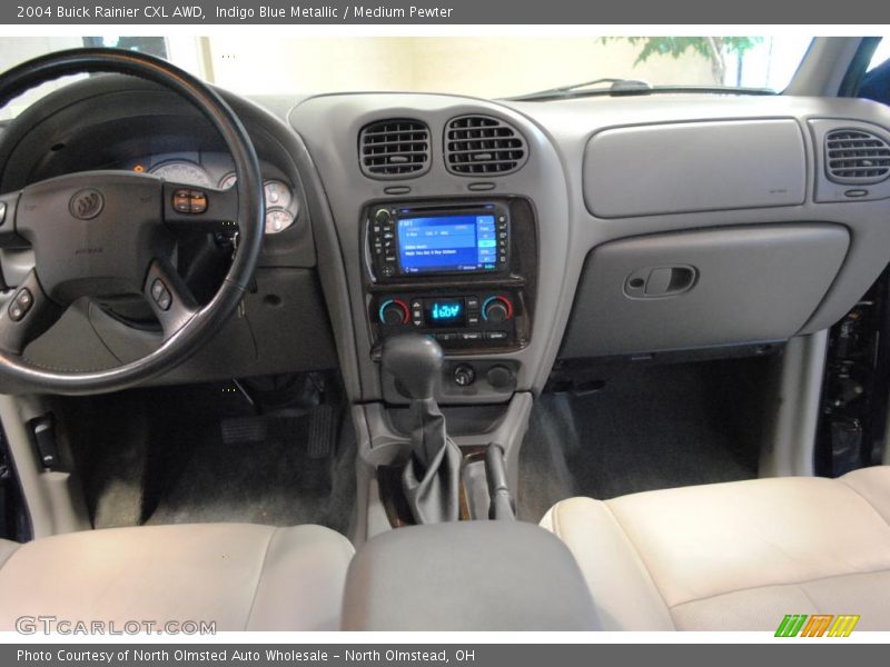 Indigo Blue Metallic / Medium Pewter 2004 Buick Rainier CXL AWD