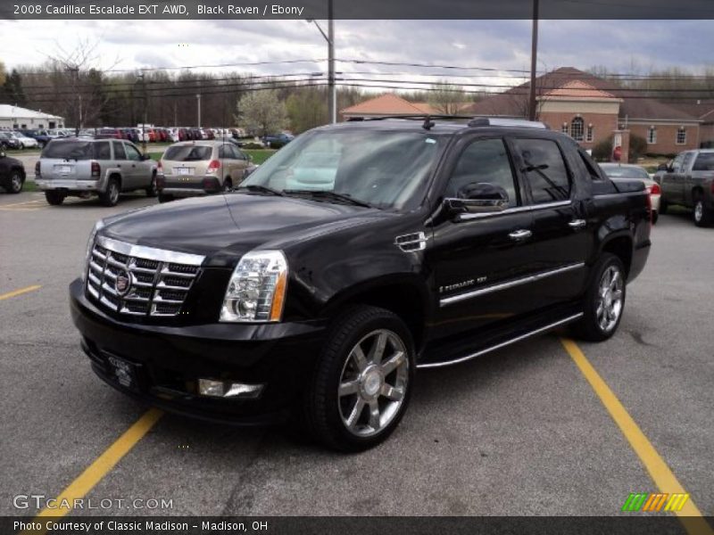 Black Raven / Ebony 2008 Cadillac Escalade EXT AWD