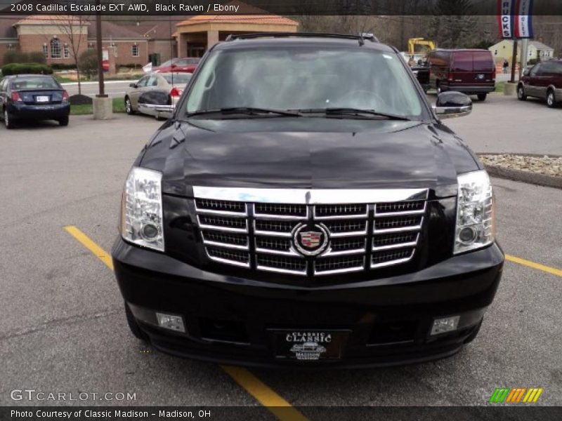 Black Raven / Ebony 2008 Cadillac Escalade EXT AWD
