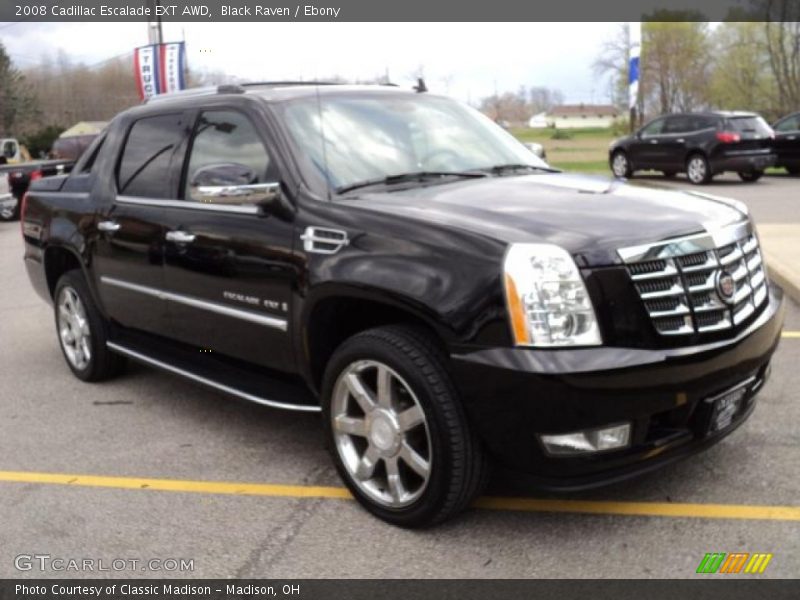 Black Raven / Ebony 2008 Cadillac Escalade EXT AWD