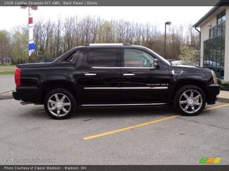 Black Raven / Ebony 2008 Cadillac Escalade EXT AWD