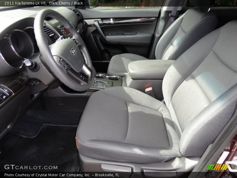 Dark Cherry / Black 2011 Kia Sorento LX V6