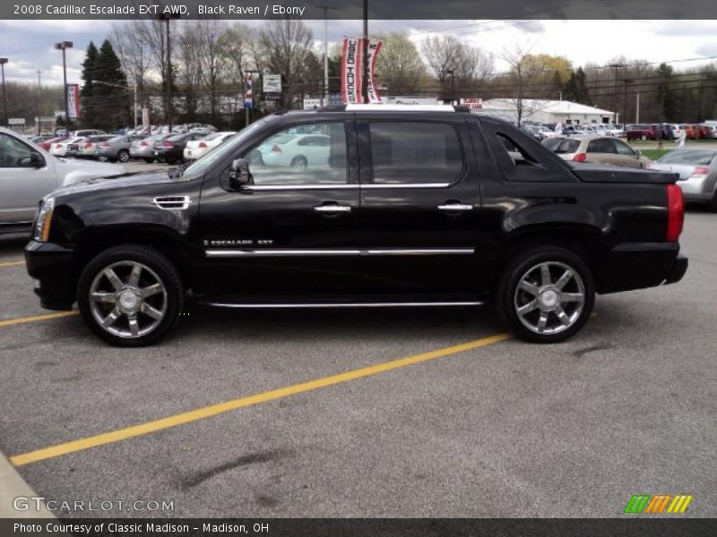 Black Raven / Ebony 2008 Cadillac Escalade EXT AWD