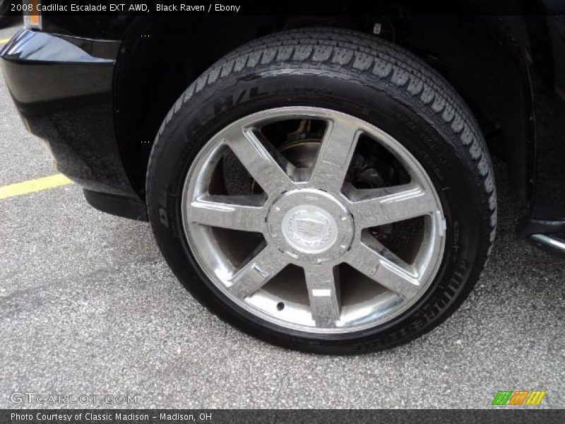 Black Raven / Ebony 2008 Cadillac Escalade EXT AWD