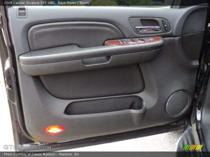 Black Raven / Ebony 2008 Cadillac Escalade EXT AWD