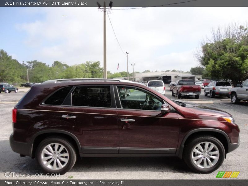 Dark Cherry / Black 2011 Kia Sorento LX V6
