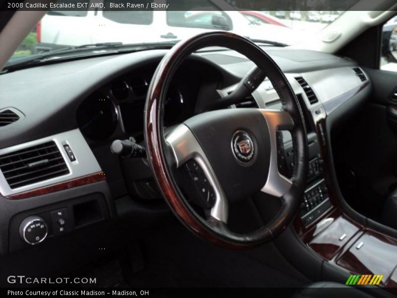Black Raven / Ebony 2008 Cadillac Escalade EXT AWD