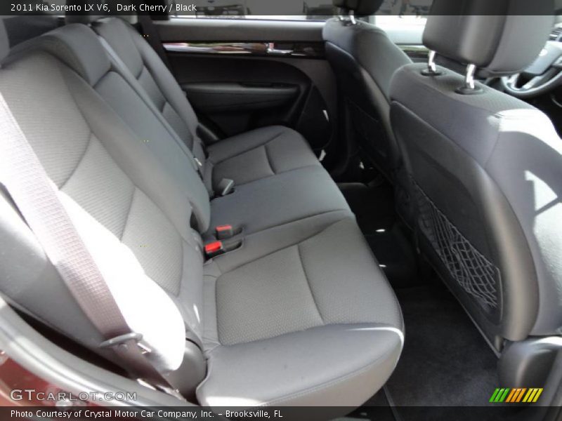 Dark Cherry / Black 2011 Kia Sorento LX V6