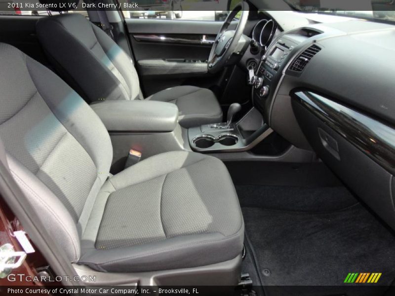Dark Cherry / Black 2011 Kia Sorento LX V6