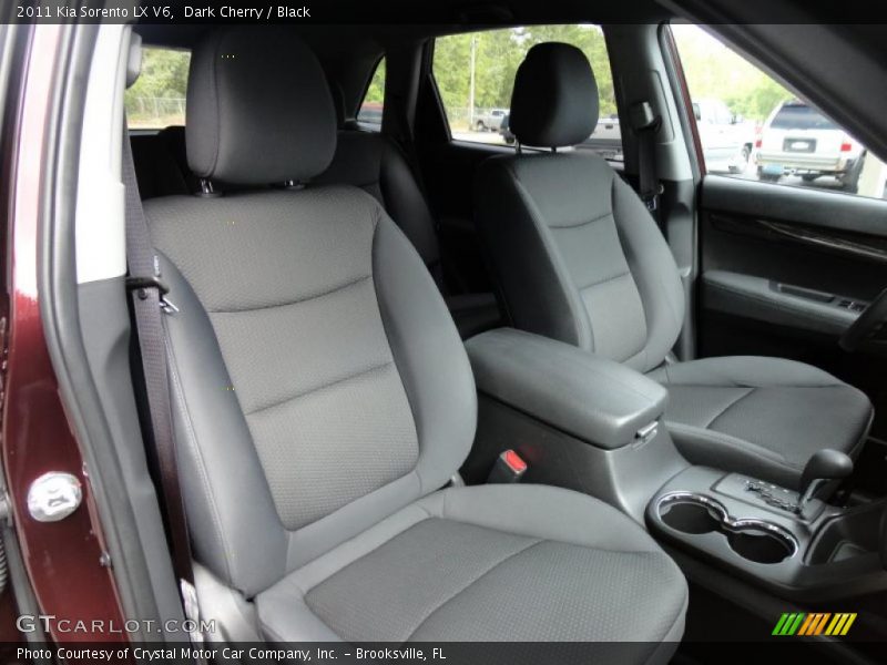 Dark Cherry / Black 2011 Kia Sorento LX V6