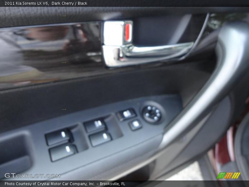 Dark Cherry / Black 2011 Kia Sorento LX V6