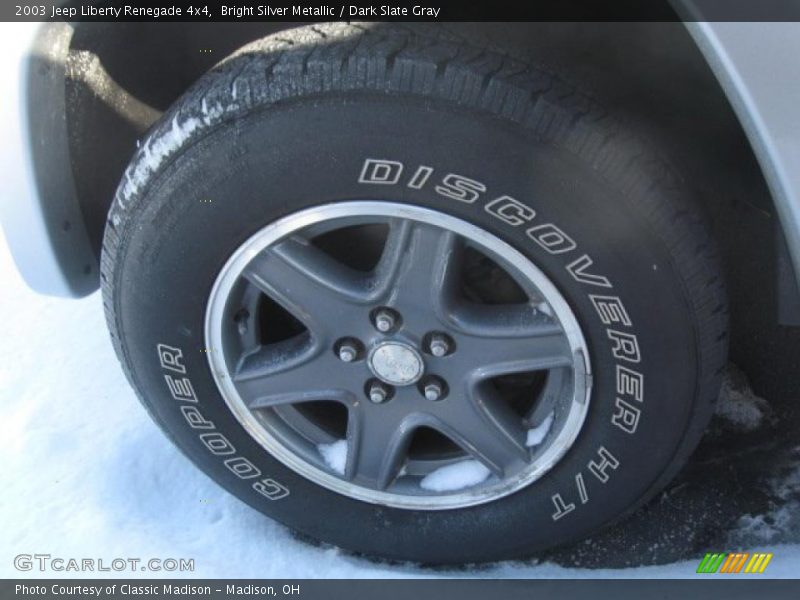 Bright Silver Metallic / Dark Slate Gray 2003 Jeep Liberty Renegade 4x4