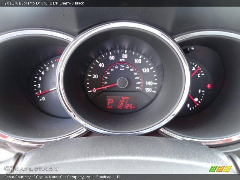 Dark Cherry / Black 2011 Kia Sorento LX V6