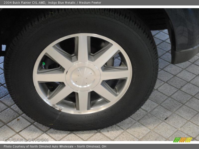 Indigo Blue Metallic / Medium Pewter 2004 Buick Rainier CXL AWD