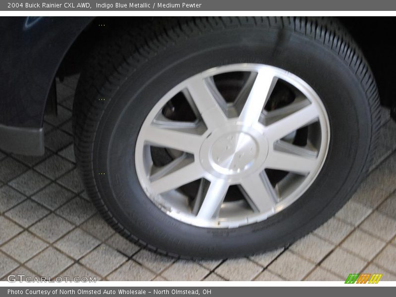 Indigo Blue Metallic / Medium Pewter 2004 Buick Rainier CXL AWD