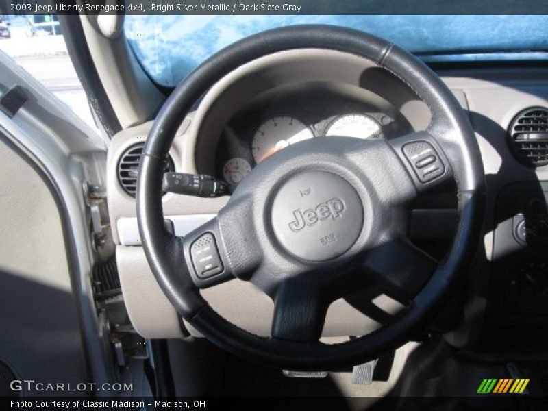 Bright Silver Metallic / Dark Slate Gray 2003 Jeep Liberty Renegade 4x4
