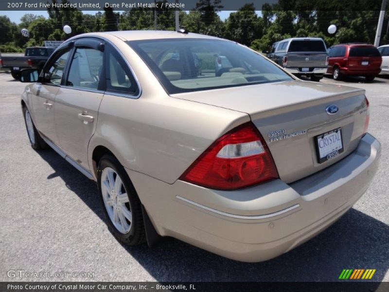 Dune Pearl Metallic / Pebble 2007 Ford Five Hundred Limited