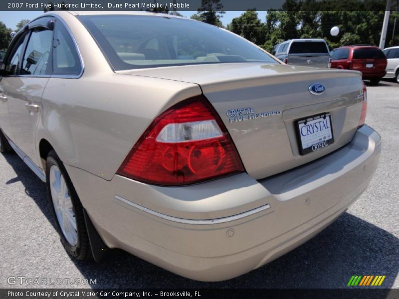 Dune Pearl Metallic / Pebble 2007 Ford Five Hundred Limited