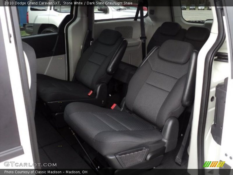 Stone White / Dark Slate Gray/Light Shale 2010 Dodge Grand Caravan SXT