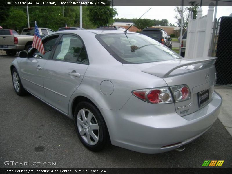 Glacier Silver Metallic / Gray 2006 Mazda MAZDA6 i Sedan