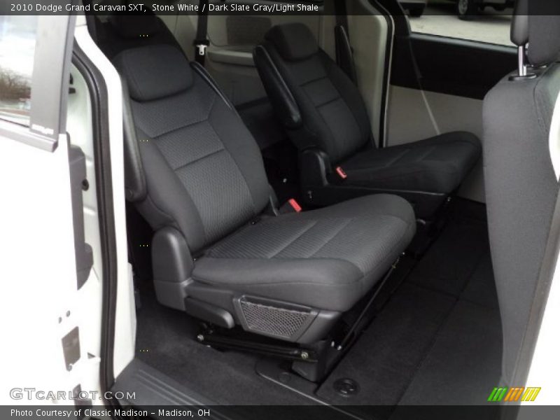 Stone White / Dark Slate Gray/Light Shale 2010 Dodge Grand Caravan SXT