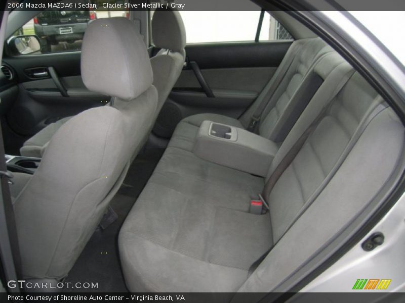 Glacier Silver Metallic / Gray 2006 Mazda MAZDA6 i Sedan