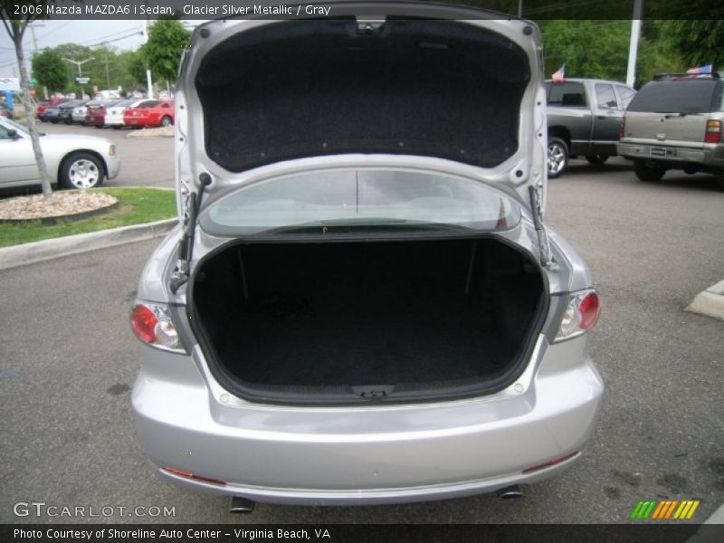 Glacier Silver Metallic / Gray 2006 Mazda MAZDA6 i Sedan