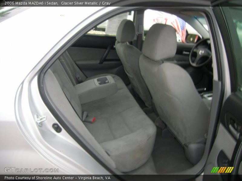 Glacier Silver Metallic / Gray 2006 Mazda MAZDA6 i Sedan
