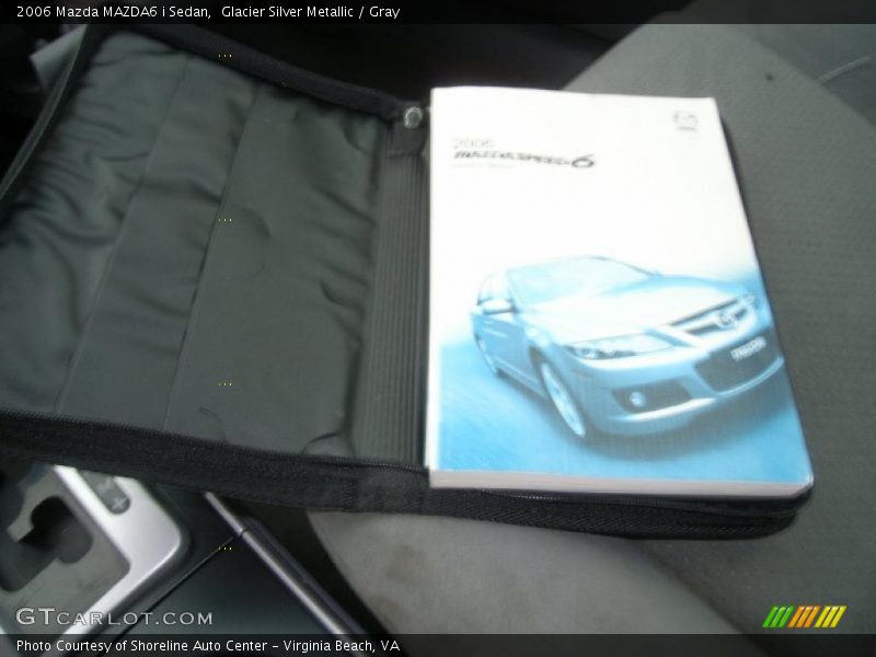 Glacier Silver Metallic / Gray 2006 Mazda MAZDA6 i Sedan