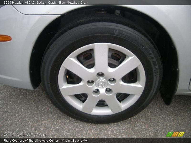 Glacier Silver Metallic / Gray 2006 Mazda MAZDA6 i Sedan