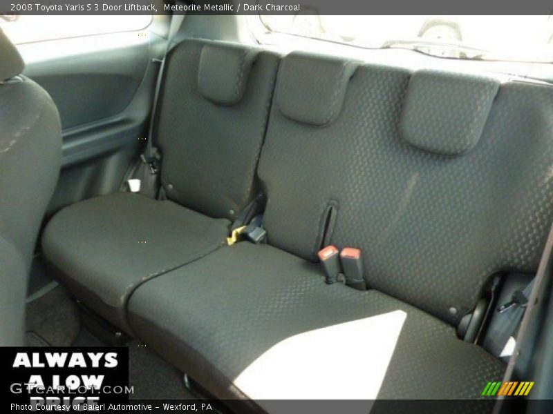 Meteorite Metallic / Dark Charcoal 2008 Toyota Yaris S 3 Door Liftback