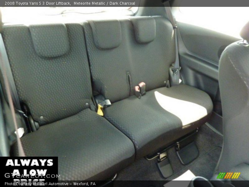 Meteorite Metallic / Dark Charcoal 2008 Toyota Yaris S 3 Door Liftback