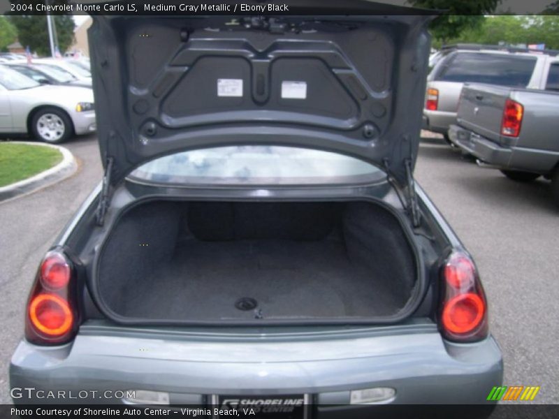 Medium Gray Metallic / Ebony Black 2004 Chevrolet Monte Carlo LS