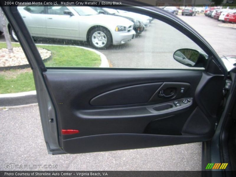 Medium Gray Metallic / Ebony Black 2004 Chevrolet Monte Carlo LS