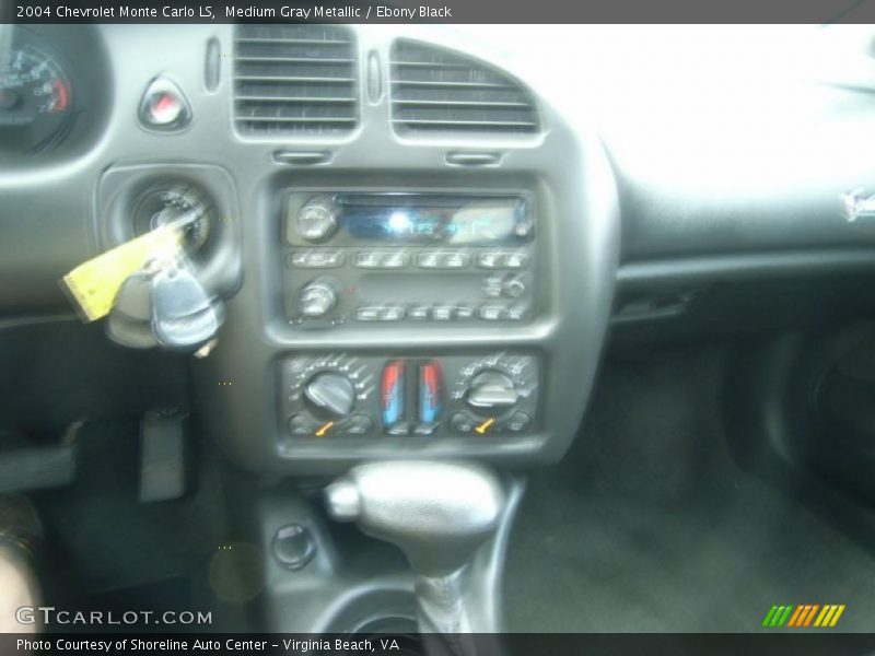 Medium Gray Metallic / Ebony Black 2004 Chevrolet Monte Carlo LS