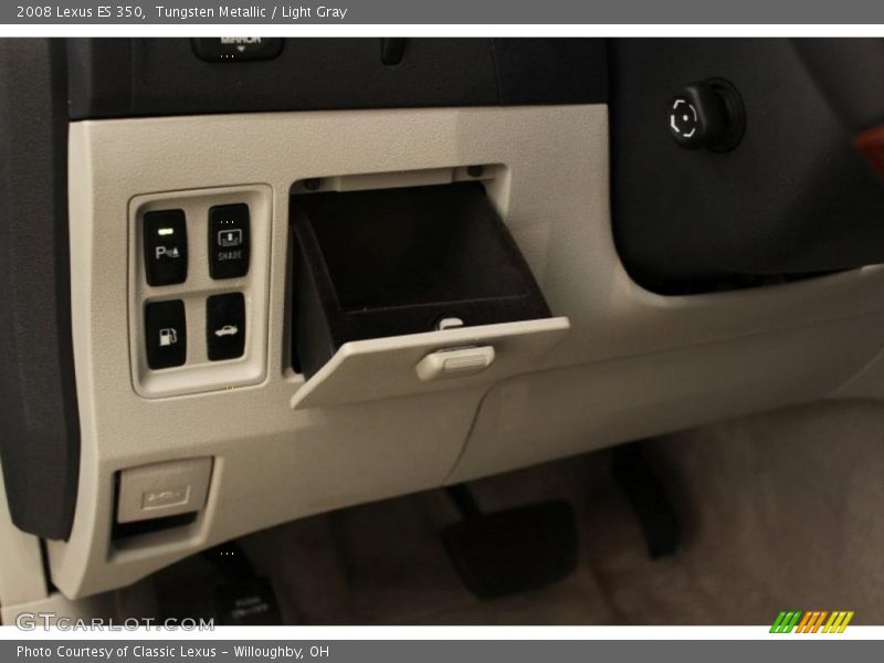 Tungsten Metallic / Light Gray 2008 Lexus ES 350