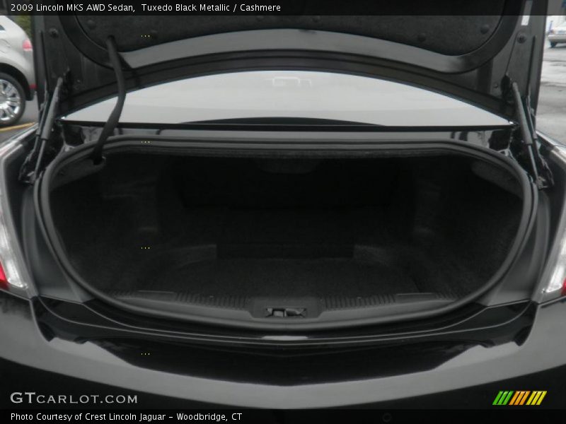 Tuxedo Black Metallic / Cashmere 2009 Lincoln MKS AWD Sedan