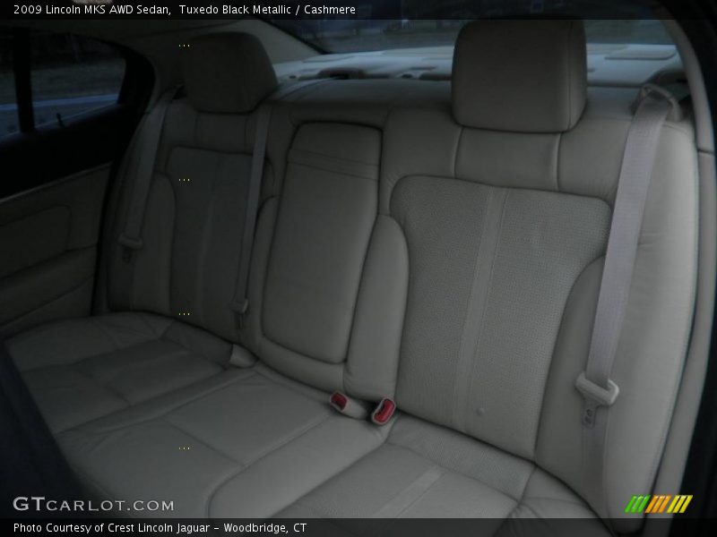 Tuxedo Black Metallic / Cashmere 2009 Lincoln MKS AWD Sedan