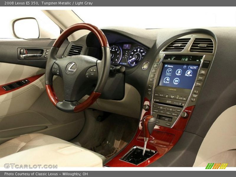 Tungsten Metallic / Light Gray 2008 Lexus ES 350