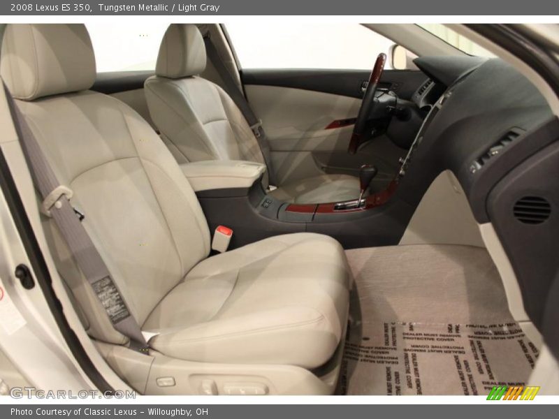 Tungsten Metallic / Light Gray 2008 Lexus ES 350