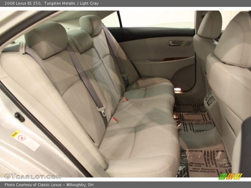 Tungsten Metallic / Light Gray 2008 Lexus ES 350